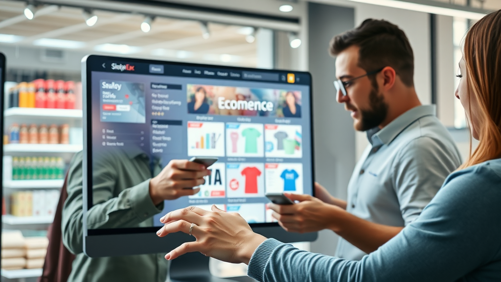 high-converting ecommerce website design with engaged shoppers