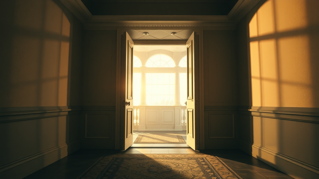 digital doorway blending home entry and website design