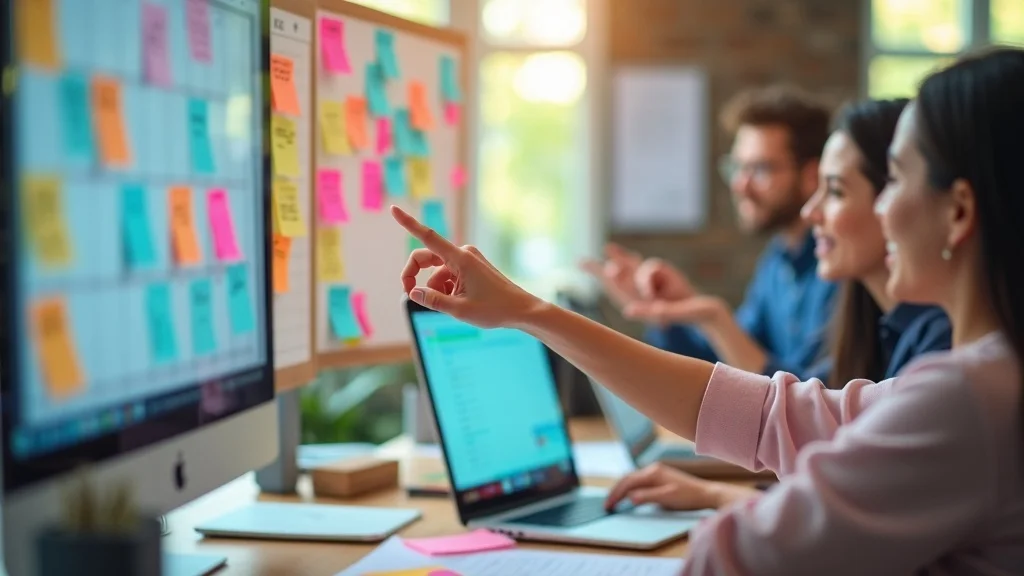 Digital marketer planning local business marketing content calendar for 2025, highlighting AI-driven multi-platform strategies.