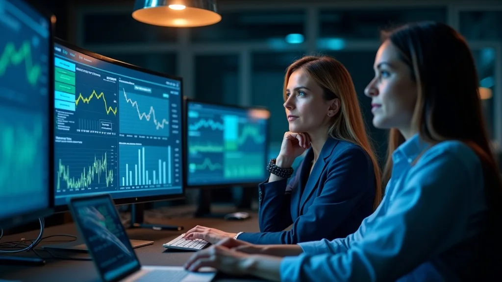 Equipment rental business team analyzing multi-platform local business marketing metrics, reflecting successful lead generation strategy in 2025.