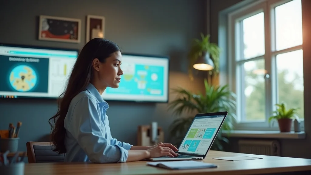 local seo services business owner reviewing local search performance in a modern office